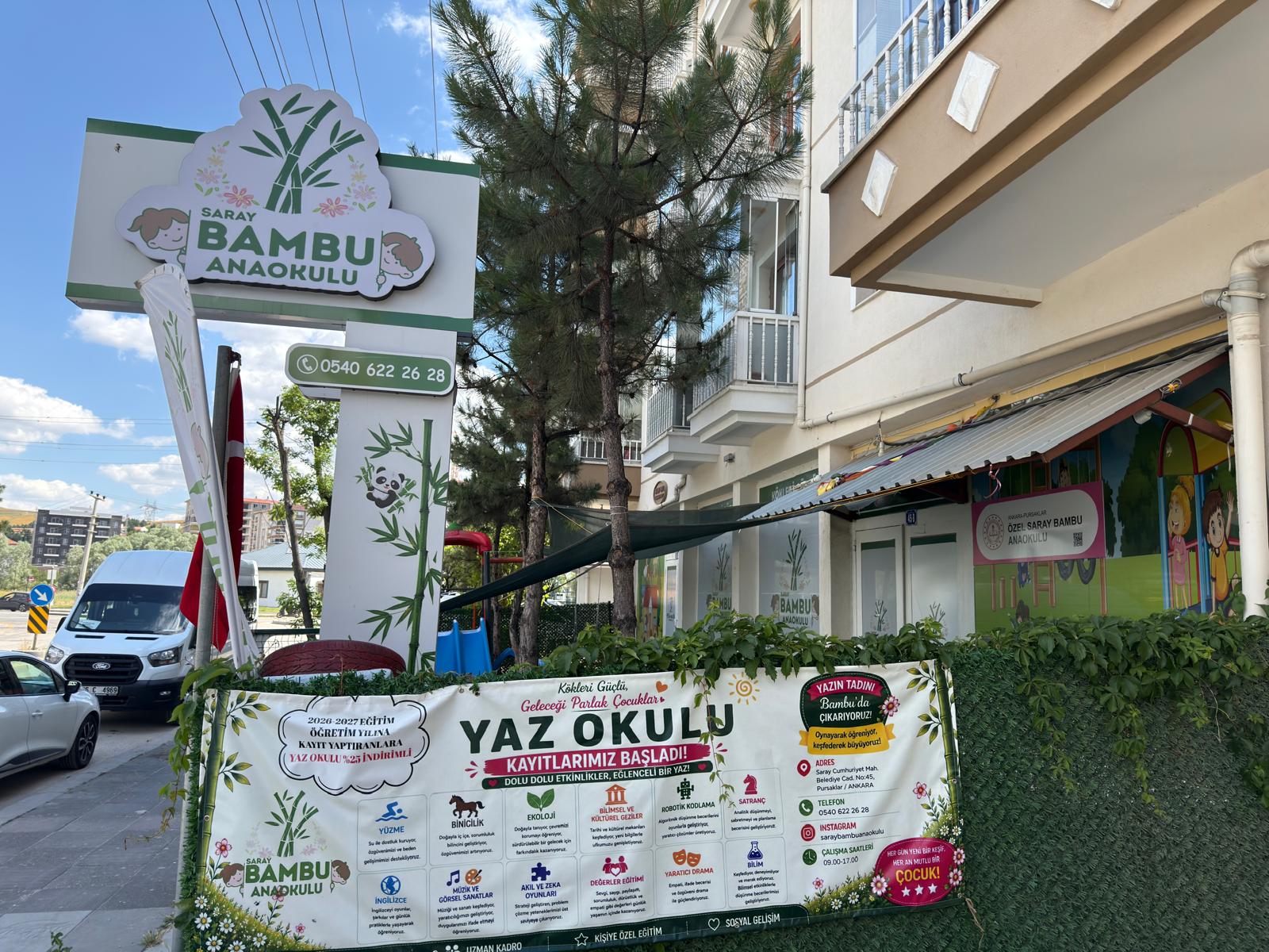 Saray Bambu Anaokulu Tabela